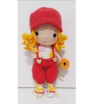 Liza Bebek Amigurumi Organik Oyuncak