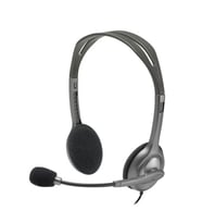 LOGITECH H111 Stereo 3.5mm Jack Gri Mikrofonlu Kulaklık 981-000593
