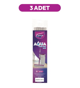 Aqua Yedek Mop Refil Üçlü Paket