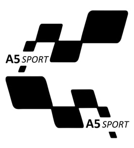 a5 sport Etiket Yapıştırma 30cmx11cm MMD144