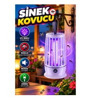 Sessiz Çalışan UV Işıklı Elektrikli Böcek Öldürücü Gece Lambası