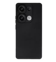 Newface Xiaomi Redmi Note 13 4G Kılıf Nano içi Kadife Silikon - Siyah