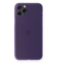 Newface Apple iPhone 11 Pro Max Kılıf PP Ultra İnce Kapak - Mor