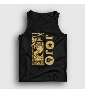 Presmono Unisex Siyah Jotaro Kujo V3 Anime Jojo Atlet 322413tt