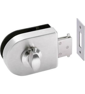 Kale Kd07020-127 Tek Kanat Mandallı Cam Kapı Kilidi (Gümüş)