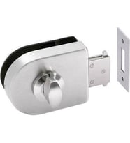 Kale Kd07020-127 Tek Kanat Mandallı Cam Kapı Kilidi (Gümüş)