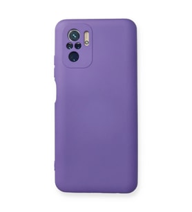 Xiaomi Redmi Note 10 Kılıf Nano İçi Kadife Silikon - Mor