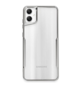 Galaxy A05 Kılıf Boyi Silikon Kapak - Gümüş
