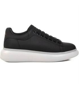 Beyaz (Cheta) 150 Madrid Siyah-Beyaz Erkek Sneaker SİYAH