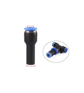 Redüksiyon Pnömatik Bağlantı Borulu Tip 8mmx12mm