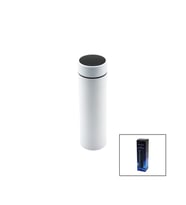 BEYAZ LED DERECE GÖSTERGELİ   304-ÇELİK  TERMOS  500ML  FİLTRELİ 12 SAAT SICAK - SOĞUK TUTMA (5343)