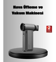 Çok Fonksiyonlu Şarjlı Hava Üfleme ve Vakum Makinesi