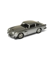 Kinsmart Çek Bırak 1963 Aston Martin Db5 (Yeşil-Silver) 1/32 Model Araba (Gümüş)