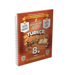 8.Sınıf Türkçe Öğrencim Defteri Murat Eğitim Yayınları