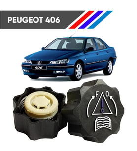 OTOZET Peugeot 406 Radyatör Yedek Su Depo Kapağı 1306J5