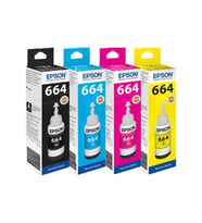 Epson T664 70 ML Ecotank L3050   Mürekkep Takımı T664 70 ML