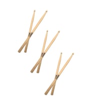 Midex Maple-100-7A-3X Ahşap Akça Ağaç Bateri Baget Davul Bageti 7A Drumsticks (3 Çift)