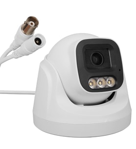 Plato PL-37711 AHD Dome Güvenlik Kamera 2MP 3.6MM 3 Warm Led Sesli Renkli Gece Görüş (Mikrofonlu)