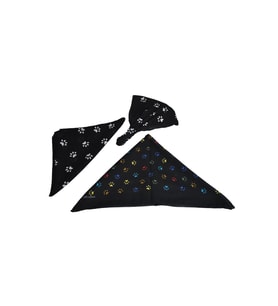 Pati Desenli Bandana Seti