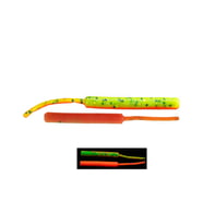 Fujin Baby Worm 5.2 cm Floating LRF Silikonu UV Fire Tiger