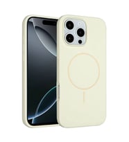 Joko Apple İphone 16 Pro Kılıf Jully Magsafe Kapak - Bej