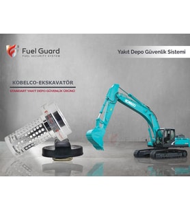 FUEL GUARD Kobelco Ekskavatör-Kepçe Yakıt Depo Koruma Cihazı