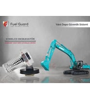 FUEL GUARD Kobelco Ekskavatör-Kepçe Yakıt Depo Koruma Cihazı