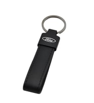 Özen Promosyon FORD Metal Siyah Deri Anahtarlık