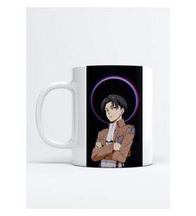 Attack On Titan Levi Ackerman Baskı Porselen Kupa Bardak