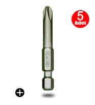 AletÇantam Gfb Bits Yıldız Uç Vidalama Matkap Ucu Ph3 x 50mm - 5 Adet