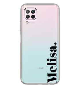 Huawei Melisa Tasarımlı Şeffaf Telefon Kılıfı