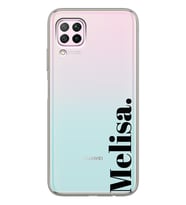 Huawei Melisa Tasarımlı Şeffaf Telefon Kılıfı