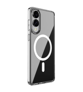 Samsung Galaxy S25 Edge Kılıf Magneticsafe Şeffaf Silikon - Şeffaf
