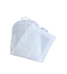 Beyaz Gelinlik Kılıfı 5’li set, 70x180x20cm, şık ve koruyucu kullanım