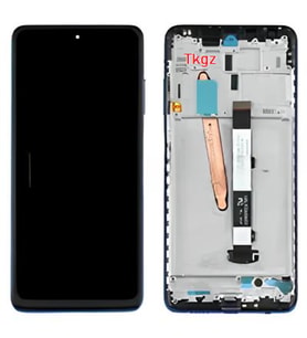 Tkgz - Xiaomi POCO X3 NFC Uyumlu Lcd Ekran Dokunmatik Servis ÇITALI MAVİ