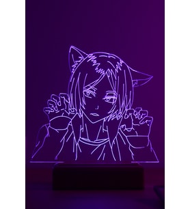 Haikyuu Kenma Kozume 16 Renkli Kumandalı Anime Gece Lambası