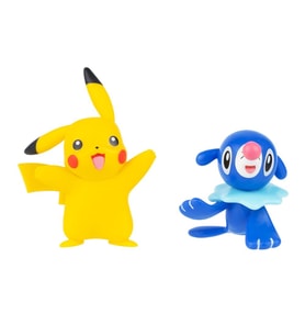Pokemon Battle 2'li Figür Seti PKW4074 - Pikachu ve Popplio