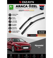 S-Dizayn Hyundai i30 Ön Cam Silecek Seti 2017 Üzeri Premium Araca Özel 65-40 Cm A+ Kalite