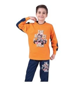 Kapi Kids 7011 Erkek Çocuk Uzun Kol Pijama Takım