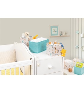 Baby 3'lü Kullanışlı Çekmece Düzenleyici Çok Amaçlı Organizer Kutu (yeşil)