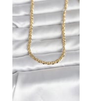 CM 14K Gold Renk Zincir Model 60 cm Kadın Kolye - TJ-BKO10993