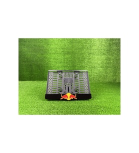 Red Bull Siyah 3d Kabrtmalı Pleksi Motor Plakalığı - 1