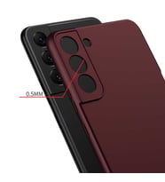 Galaxy S22 Kılıf Zore Kalemli Kıpta Kılıf (Mürdüm)