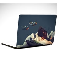 İllüstrasyon Laptop Sticker 12 İnch (29X24CM)