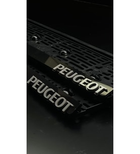 5D Peugeot Uyumlu Lux Pleksi Takmatik Plakalık