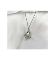 İskelet El Gotik Kolye (Gümüş)