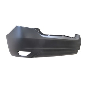 RENAULT SYMBOL- 17/21; ARKA TAMPON SİYAH (KARLIKLI (REFLEKTÖR DELİKLİ)(TYG) 1434-2601 850101582S