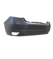 RENAULT SYMBOL- 17/21; ARKA TAMPON SİYAH (KARLIKLI (REFLEKTÖR DELİKLİ)(TYG) 1434-2601 850101582S