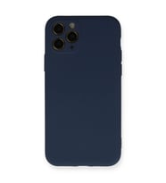 Apple İphone 11 Pro Kılıf Nano İçi Kadife Silikon - Lacivert