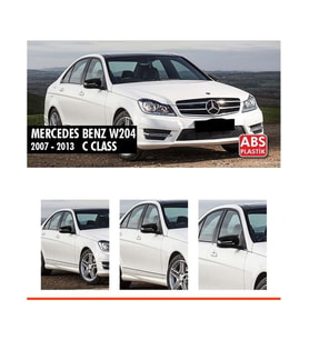 mercedes w204 (2007-2014) uyumlu batman ayna kapağı